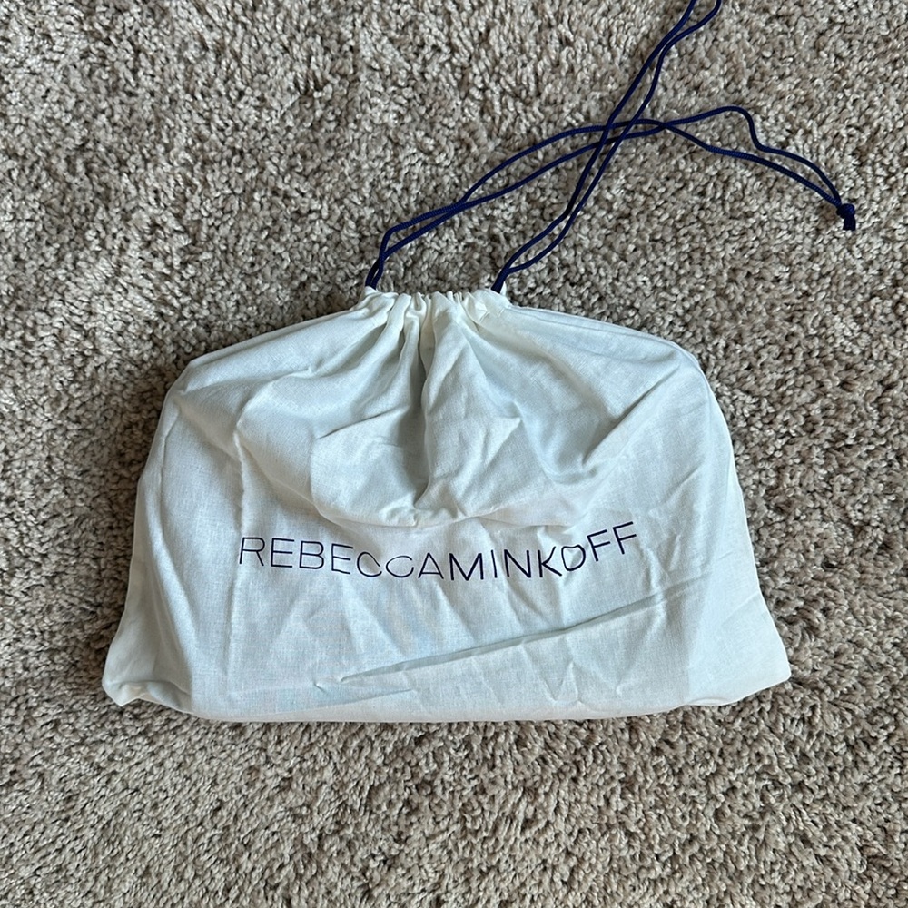 Rebecca minkoff black cross body bag leather and chain - Picture 6 of 6